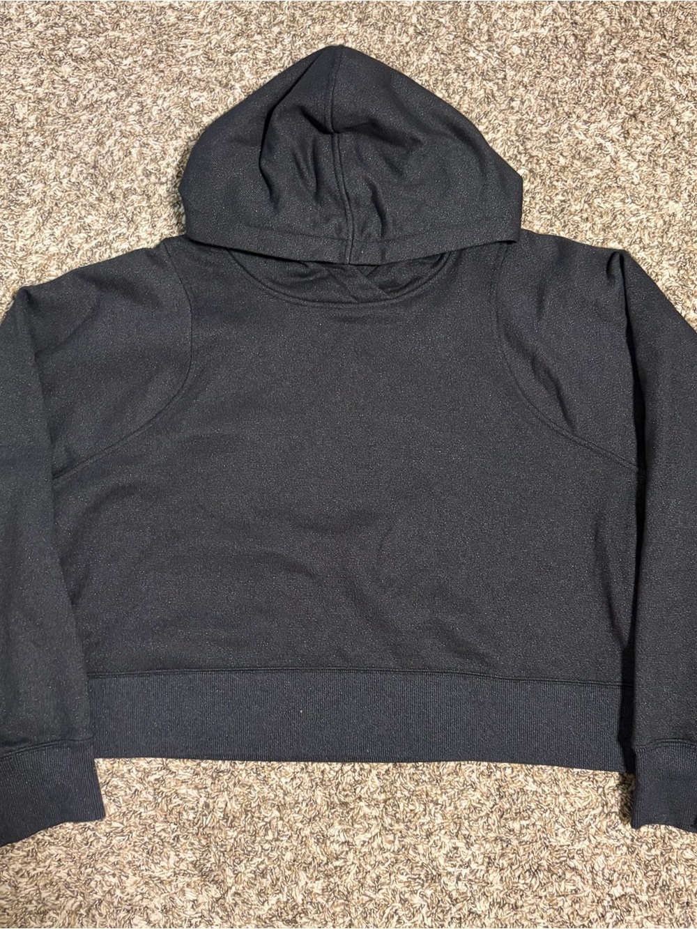 Lululemon All Yours Crop Sparkle Hoodie